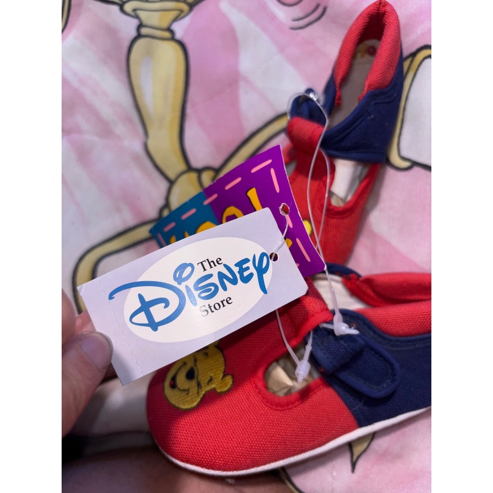 Vintage Disney Winnie the Pooh toddler shoes 12/24 months from 90s - Picture 5 of 5